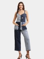 The Denim Jumpsuit – Tonal Panel Vintage Utility - Image 8