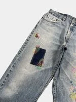 Levi’s 501 Hand-Thread Patchwork Jeans - Image 17