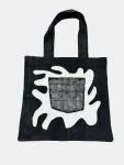 Mono-Eco Splash Reworked Denim Bag