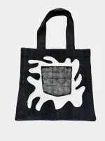 Mono-Eco Splash Reworked Denim Bag