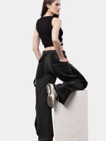 Reworked Dual-Tone Baggy Carpenter Pants - Image 4