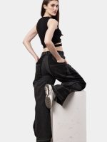 Reworked Dual-Tone Baggy Carpenter Pants - Image 3