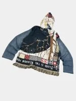 Tapestry & Denim Patchwork Hoodie - Image 17