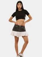 Levi’s Denim Ruffle Mini Skirt - Image 8