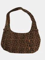 Carhartt Leopard Print Shoulder Bag – Reworked Statement Piece - Image 2