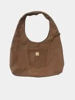 Carhartt Reworked Duck Canvas Hobo Bag - Image 5