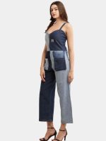 The Denim Jumpsuit – Tonal Panel Vintage Utility - Image 7