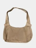 Carhartt Reworked Canvas Shoulder Bag – Beige Workwear Style - Image 2