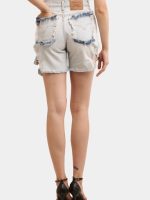 Fray Concept Shorts – Double Belt Raw Edge Denim - Image 12