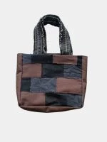 Vintage Pant Patchwork Tote Bag - Image 3