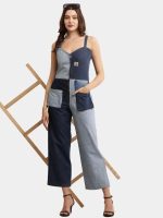 The Denim Jumpsuit – Tonal Panel Vintage Utility