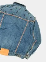 Reborn Embroidery Reworked Denim Jacket - Image 12