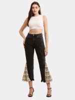 Hem Spell Crochet Jeans - Image 14