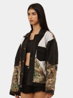 Reworked Patchwork Jacket Crafted from Realtree & Vintage Denim - Image 13