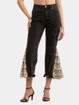 Hem Spell Crochet Jeans