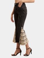 Hem Spell Crochet Jeans - Image 10
