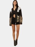 Reworked Patchwork Jacket Crafted from Realtree & Vintage Denim - Image 5