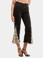 Hem Spell Crochet Jeans - Image 12