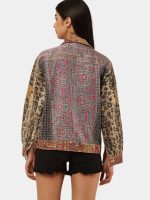 Reworked Embroidered Patchwork Jacket – Artisan Panel Design (S–L) - Image 6