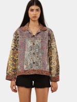 Reworked Embroidered Patchwork Jacket – Artisan Panel Design (S–L) - Image 22