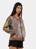 Reworked Embroidered Patchwork Jacket – Artisan Panel Design (S–L) - Image 20