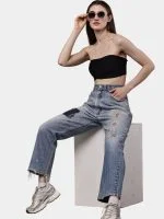 Reworked Levi’s 501 Hand-Thread Patchwork Jeans - Image 3