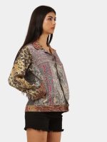 Reworked Embroidered Patchwork Jacket – Artisan Panel Design (S–L) - Image 12