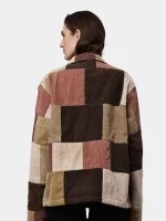 Reworked Corduroy Patchwork Jacket - Image 2