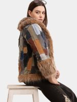 The Mix & Match Patch Jacket – Vintage Denim & Afghan Faux Fur - Image 18