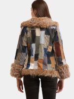 The Mix & Match Patch Jacket – Vintage Denim & Afghan Faux Fur - Image 17