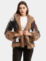 The Mix & Match Patch Jacket – Vintage Denim & Afghan Faux Fur - Image 16
