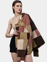 Reworked Corduroy Patchwork Jacket - Image 13